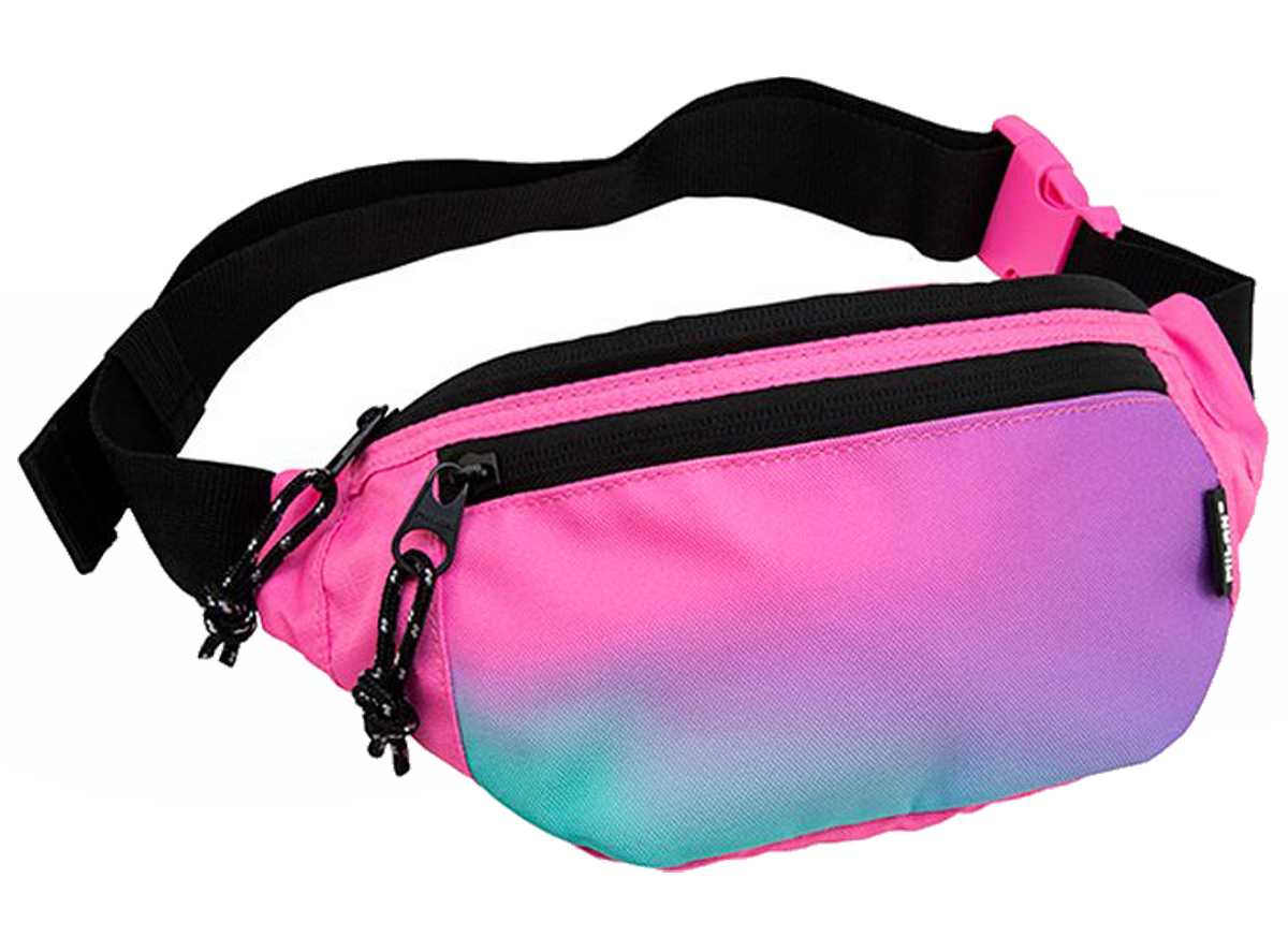 Saszetka nerka Milan sunset różowa