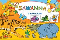 Sawanna z naklejkami
