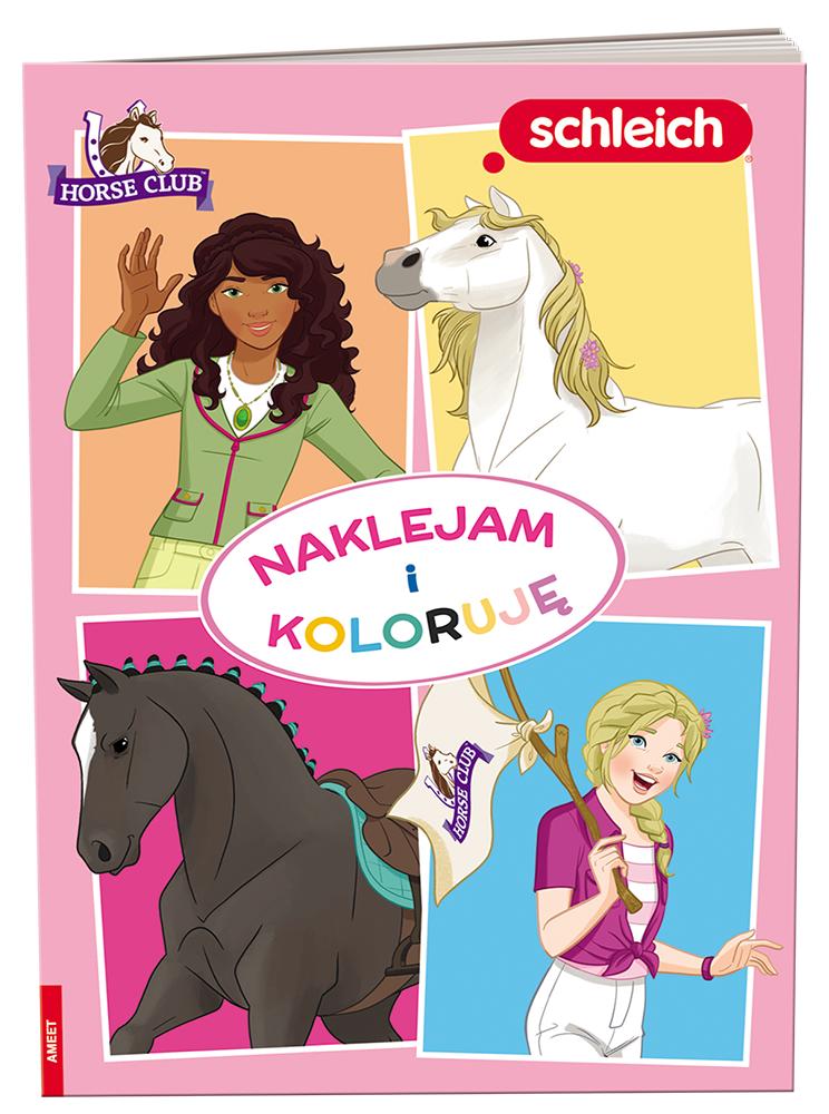 Schleich Horse Club Naklejam i Koloruję