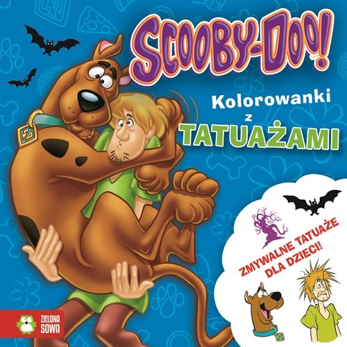 Scooby-Doo Kolorowanki z tatuażami