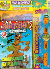 Scooby-Doo! Paka Scoobiaka Zestaw z zegarkiem