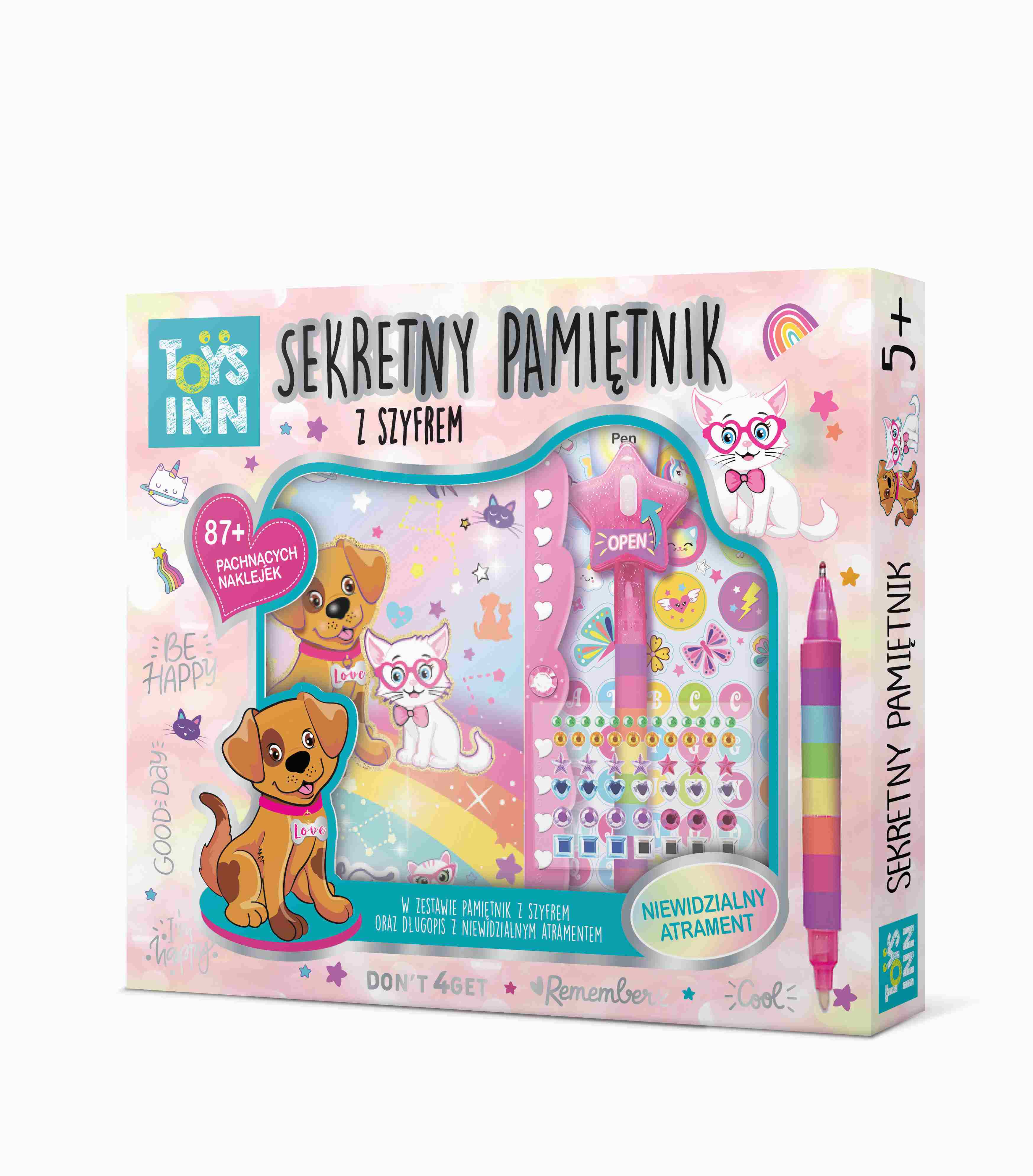 Sekretny pamiętnik z szyfrem