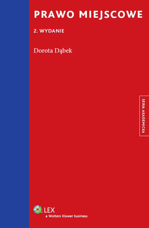 Seria Akademicka. Prawo miejscowe