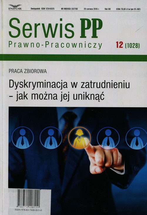 Serwis Prawno-Pracowniczy 12 Dyskryminacja w zatrudnieniu jak można jej uniknąć