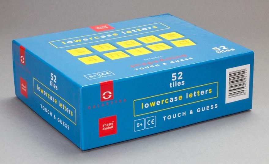 Shape4mind. Lovercase letters