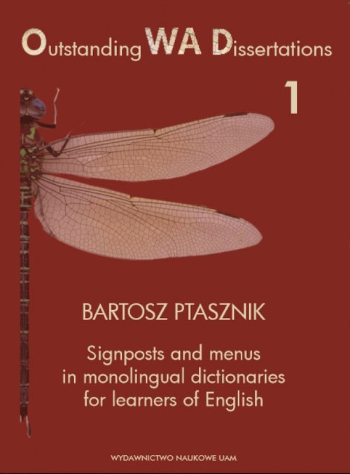 Signposts and menus in monolingual dictionaries for learners of English
