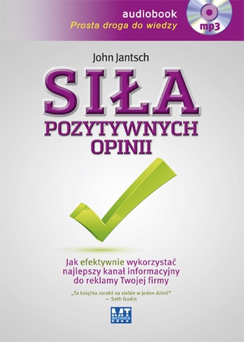 Siła pozytywnych opinii. Książka audio na CD ( format mp3)