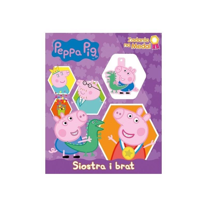 Siostra i brat. Zadania na medal. Peppa Pig