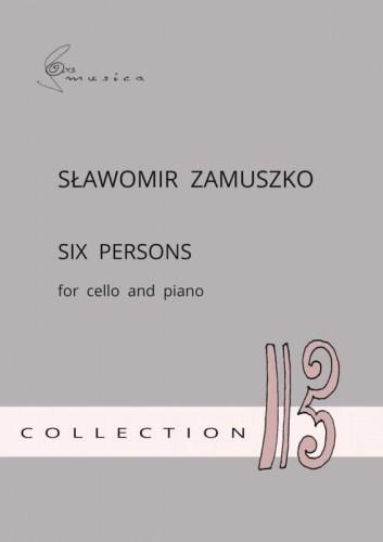 Six Persons na wiolonczelę i fortepian