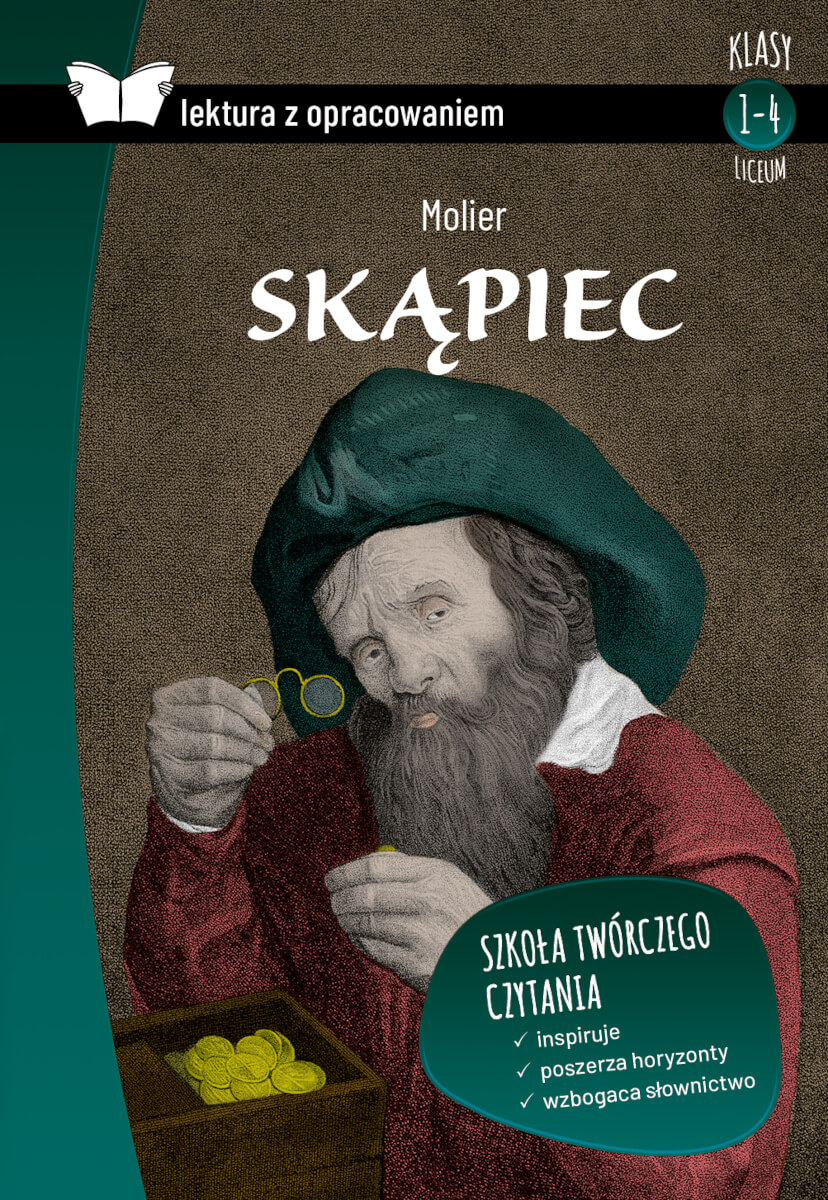 Skąpiec Lektura z opracowaniem