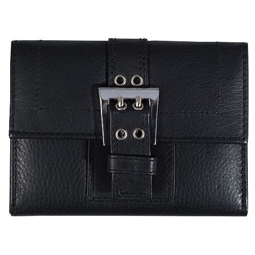 Skórzany portfel Capri czarny