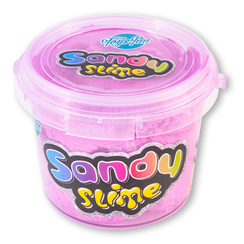 Slime wiaderko Sandy fioletowy 300g STN 6628