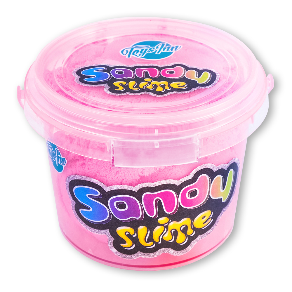 Slime wiaderko Sandy różowy 300g STN6635