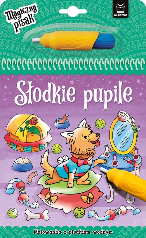 Słodkie pupile Malowanka z pisakiem wodnym