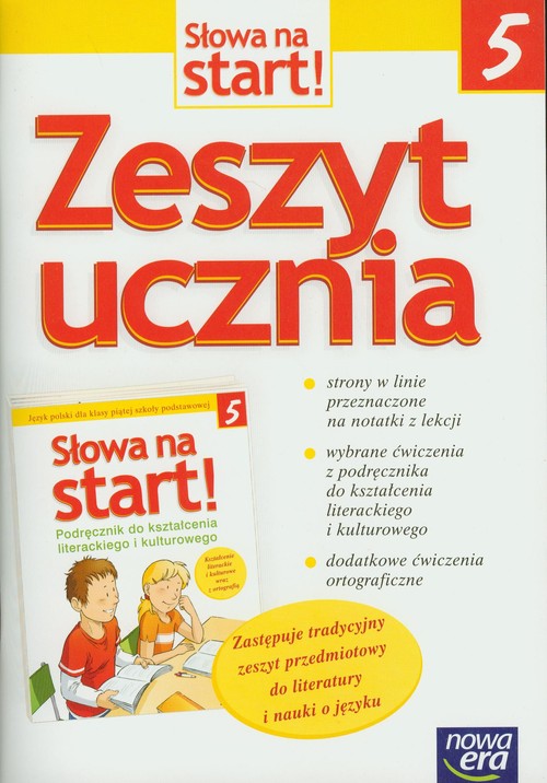 Słowa na start 5 Zeszyt ucznia