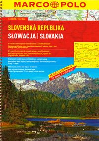 Słowacja Atlas samochodowy 1:200 000 Marco Polo