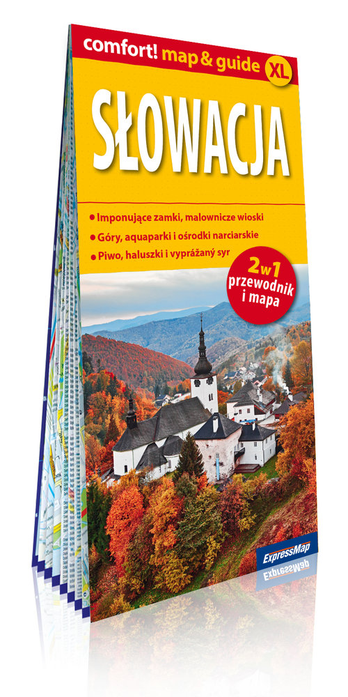 Słowacja map&guide XL 2w1: przewodnik i mapa
