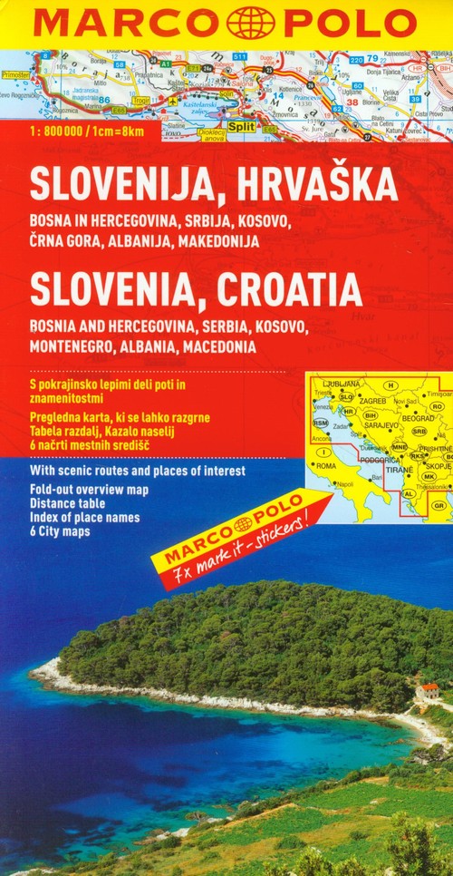 Słowenia Chorwacja 1:800 000
