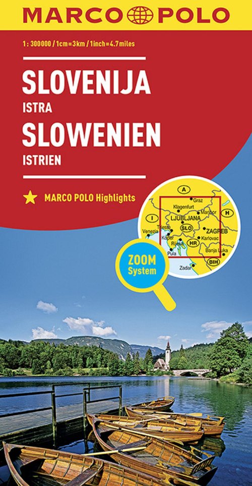 Słowenia Istria mapa