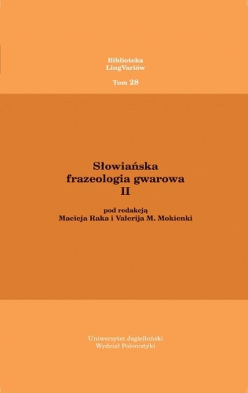 Słowiańska frazeologia gwarowa II