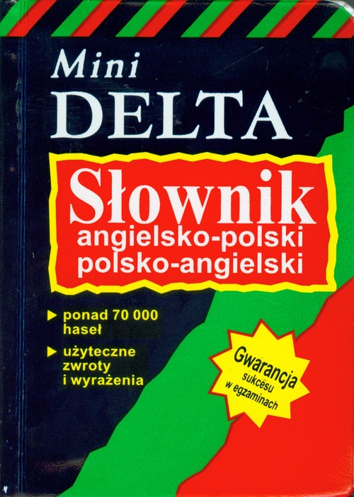 Słownik angielsko polski polsko angielski Mini Delta