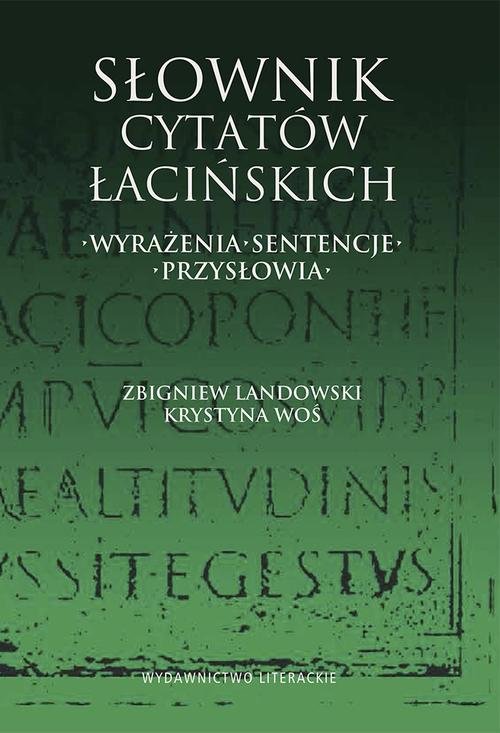 Słownik cytatów łacińskich