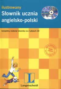 Słownik ilustrowany ucznia angielsko- polski + 2 CD