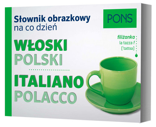 Słownik obrazkowy na co dzień włoski-polski
