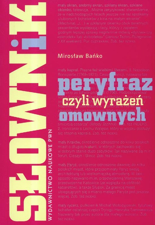 Słownik peryfraz, czyli wyrażeń omownych