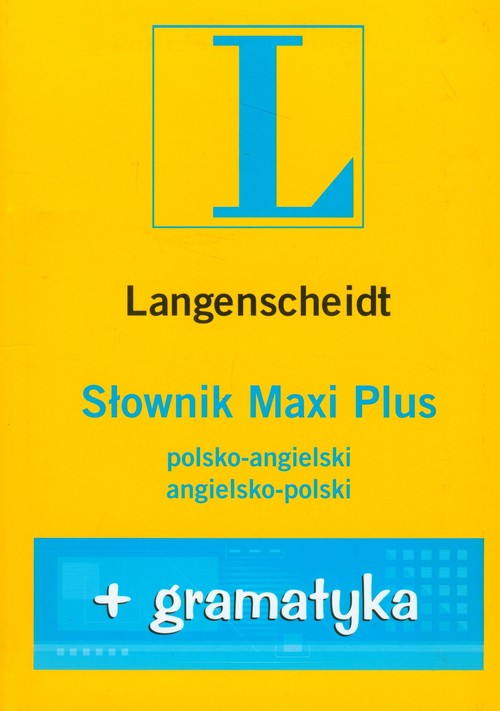 Słownik PLUS polsko-angielski angielsko-polski z gramatyką
