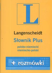 Słownik Plus polsko niemiecki niemiecko polski + rozmówki