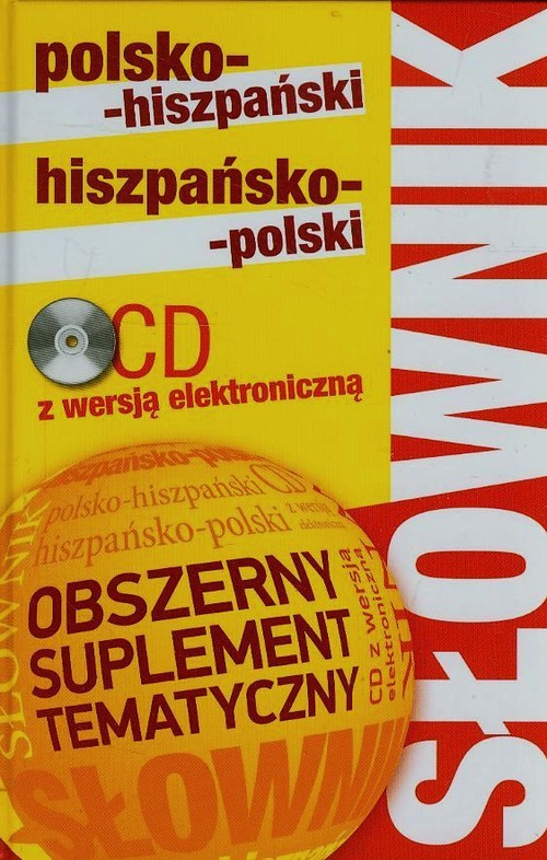 Słownik polsko-hiszpański, hiszpańsko-polski  (+ CD)