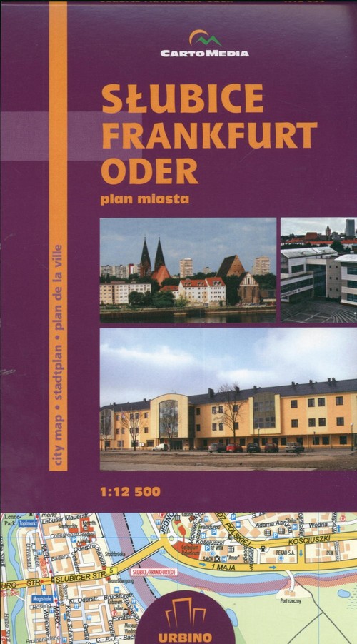 Słubice Frankfurt Oder Plan miasta