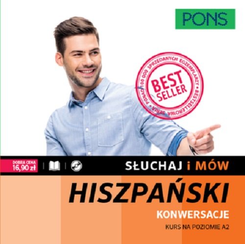 Słuchaj i mów Hiszpański konwersacje + CD