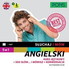Słuchaj i mów PONS Kurs angielski Pakiet 5w1