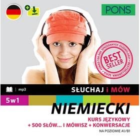Słuchaj i mów PONS niemiecki A1/B1 5w1 w.2