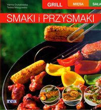 Smaki i przysmaki grill mięsa sałatki