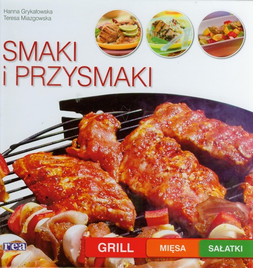 Smaki i przysmaki grill mięsa sałatki