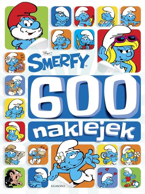 Smerfy 600 naklejek