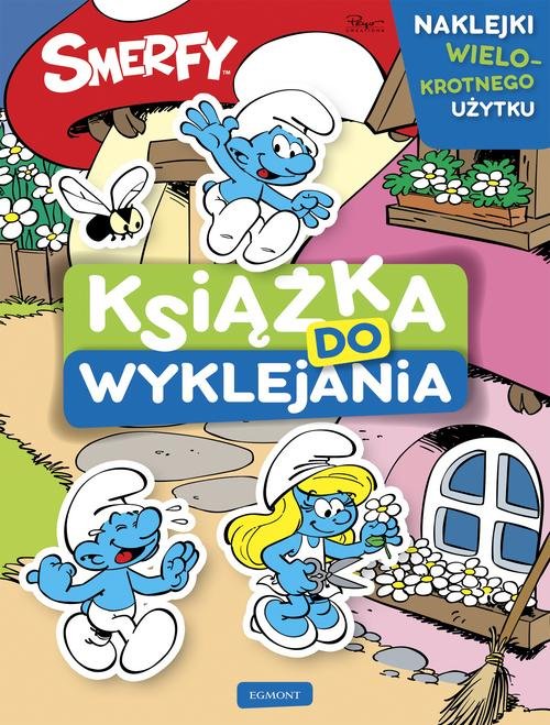 Smerfy Książka do wyklejania