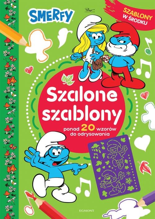 Smerfy Szalone szablony