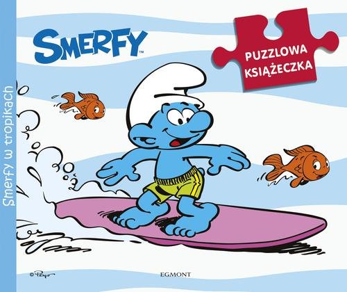 Puzzlowa książeczka. Smerfy. Smerfy w tropikach