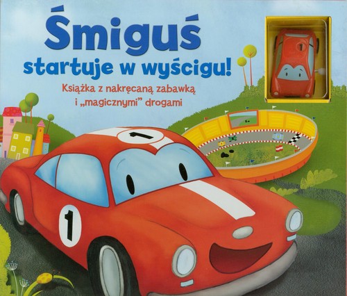 Śmiguś startuje w wyścigu