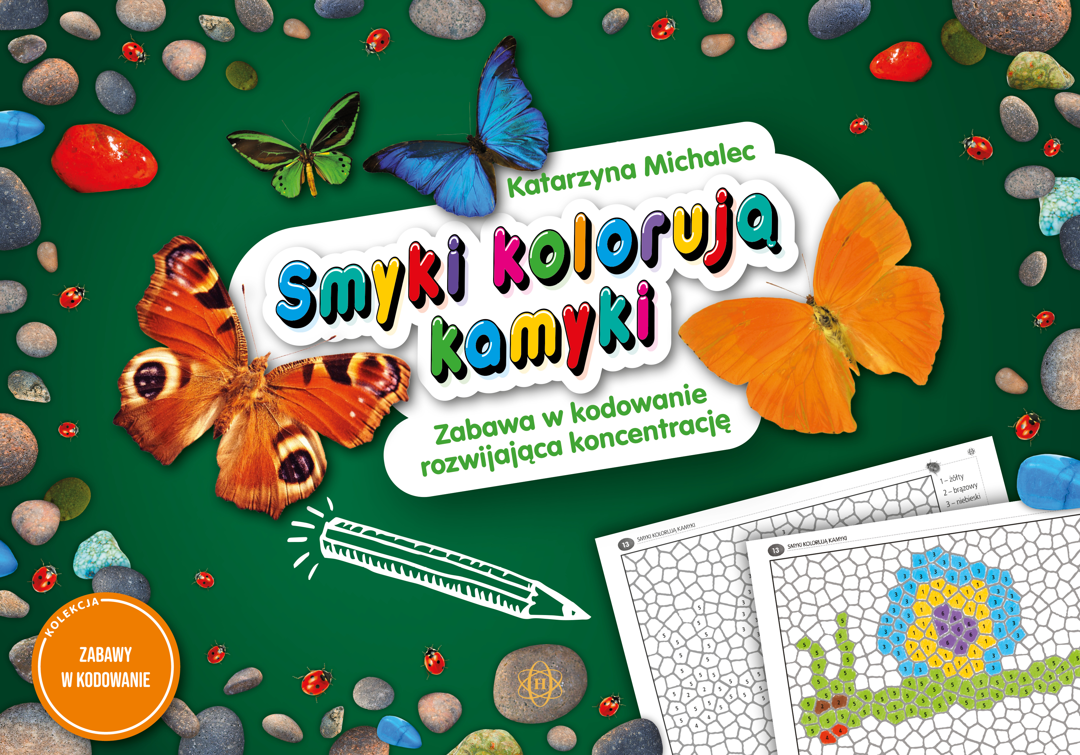 Smyki kolorują kamyki