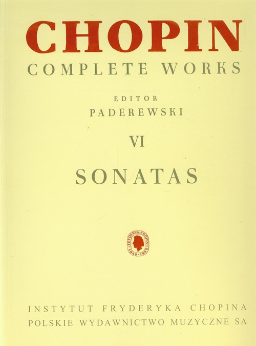 Sonaty Complete Works VI Chopin