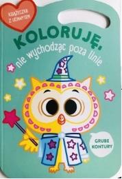 Sówka. Koloruję bez wychodzenia poza linie wer. zielona