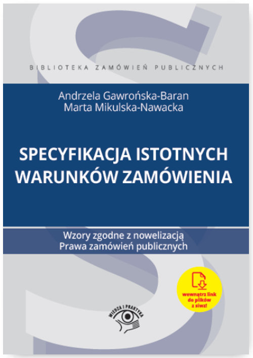 Specyfikacja istotnych warunków zamówienia