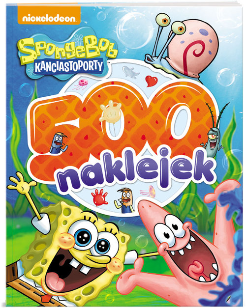 SpongeBob Kanciastoporty. 500 naklejek