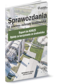 Sprawozdania z zakresu ochrony środowiska