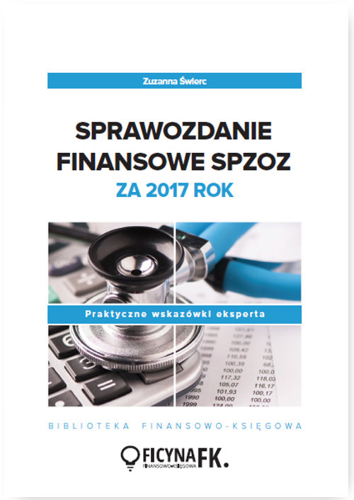 Sprawozdanie finansowe SPZOZ za 2017 rok